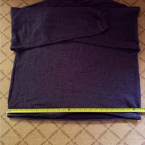 MV Sport wide waled distressed gray corduroy long sleeve pullover Aruba NWOT L - Picture 6 of 10